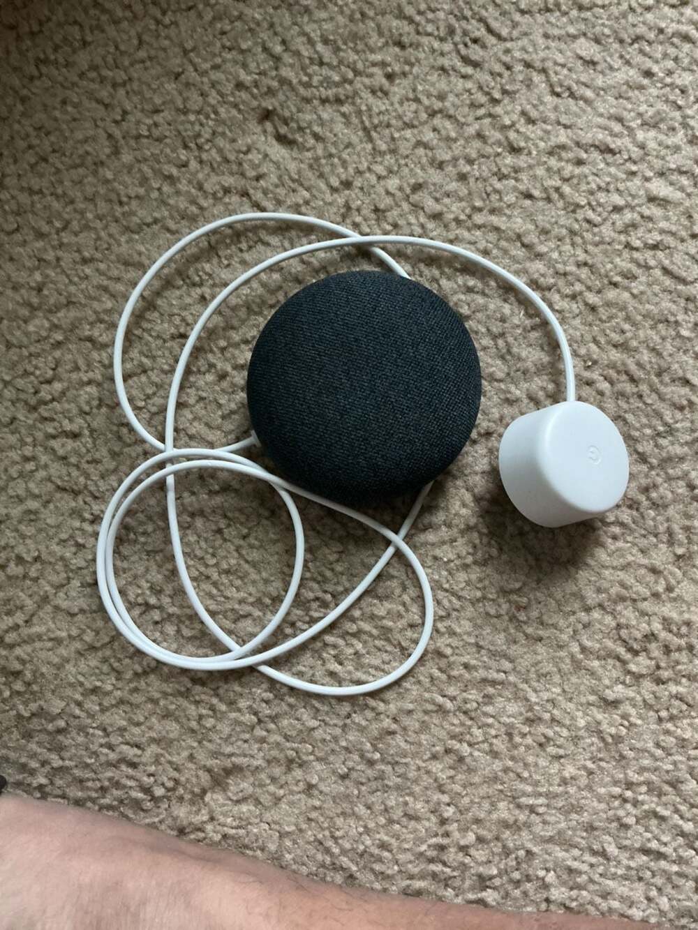 Google Home Mini Smart Speaker Charcoal